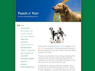 Pooch n Purr Pet Sitting & Dog Walking | Boarding