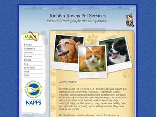 Richlyn Rovers Pet Services | Boarding