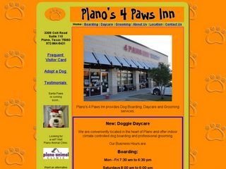 Planos 4 Paws Inn | Boarding