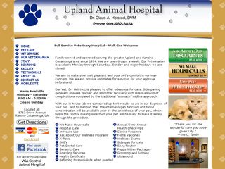 Upland Animal Hospital | Boarding
