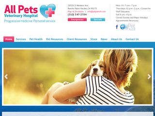 All Pets Veterinary Hospital | Boarding