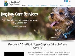 A Small World Dog Day Care Rancho Santa Mar
