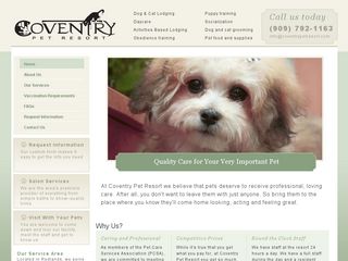 Coventry Pet Resort | Boarding
