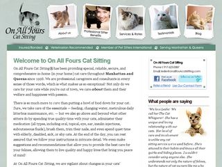 On All Fours Cat Sitting | Boarding