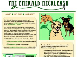 The Emerald Neckleash | Boarding