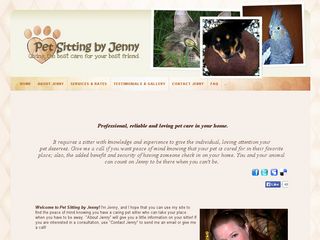 Pet Sitting by Jenny Round Rock
