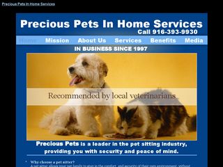 Precious Pets In Home Services Sacramento