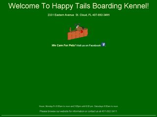 Happy Tails Boarding Kennel Saint Cloud
