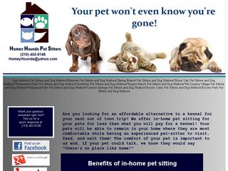 Homey Hounds Pet Sitters | Boarding