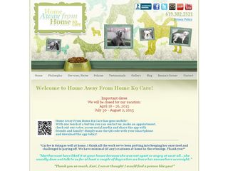 Home Away From Home K9 Care San Diego