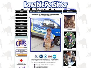 Lovable Pet Sitter Inc   Pet Sitter Dog Walker Po San Diego