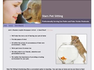Stars Pet Sitting Service | Boarding