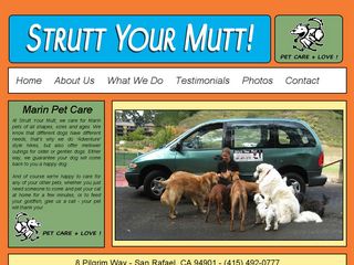 Strutt Your Mutt Pet Care San Rafael