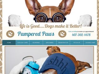 Pampered Paws Dog Day Care | Boarding