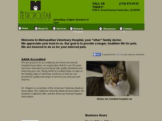 Metropolitan Veterinary Hospital Santa Ana