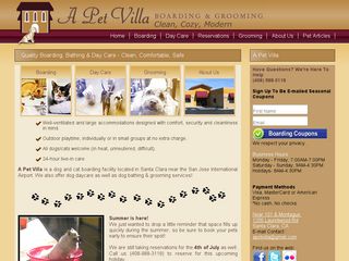 A Pet Villa | Boarding
