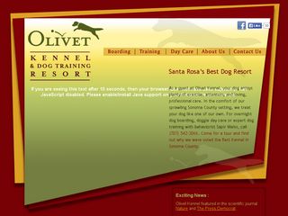 Olivet Kennel & Dog Training Santa Rosa