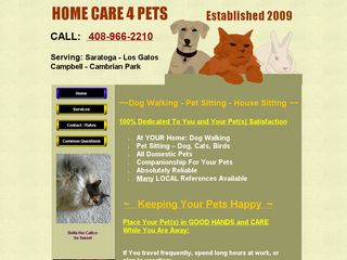 Home Care 4 Pets | Boarding