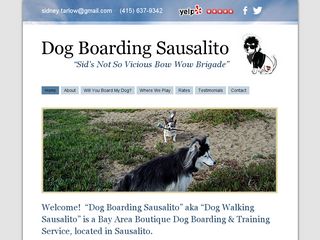Dog Walking Sausalito | Boarding