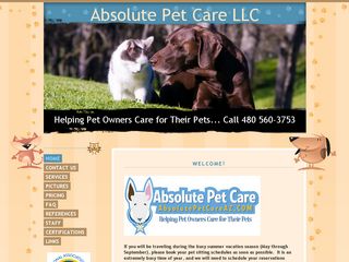 Absolute Pet Care LLC | Boarding