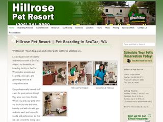 Hillrose Pet Resort Seatac