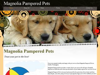Magnolia Pampered Pets | Boarding