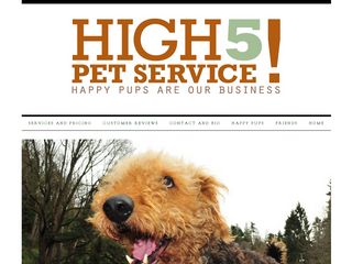 High5 Pet Service | Boarding