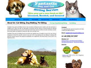 Fantastic Dog and Cat Sitting Seattle