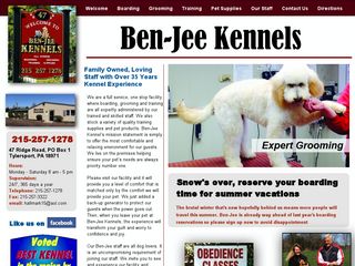 Ben Jee Kennels | Boarding