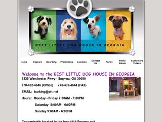 Best Little Dog House in Georgia | Boarding