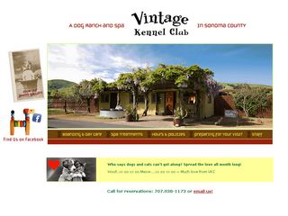 Vintage Kennel Club | Boarding