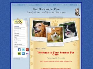 Four Seasons Pet Care | Boarding