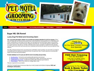 Lucky Dog Pet Motel & Grooming Salon | Boarding