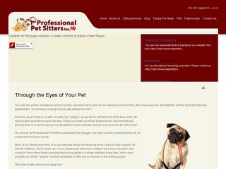 First Professional Pet Sitters Tampa
