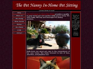 The Pet Nanny In Home Pet Sitting LLC | Boarding