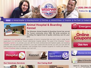 Wiseman Animal Hospital | Boarding
