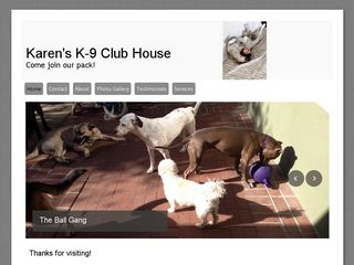 Karens K9 Club House | Boarding