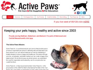 Active Paws | Boarding