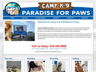 Camp K9 Paradise For Paws West Chester