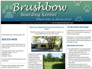 Brushbow Boarding Kennels West Chicago