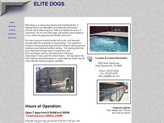 Elite Dogs Training Boarding West Sacramento