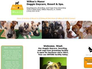 Wiltons Manor Doggie Daycare Resort & Spa | Boarding