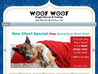 Woof Woof Professional Dog Service | Boarding