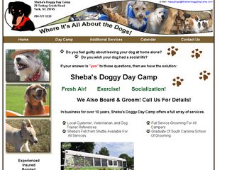 Shebas Doggy Day Camp | Boarding